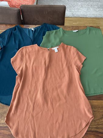 3 Damen Sommerblusen Gr. 38 H\&M & Koton
